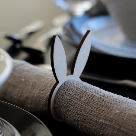 Servetėlių laikikliai - ausytės (5 vnt.)