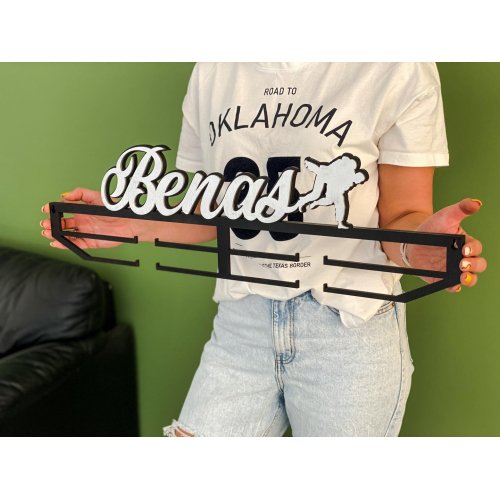 Dviejų spalvų medalių kabykla Dviejų spalvų medalių kabykla