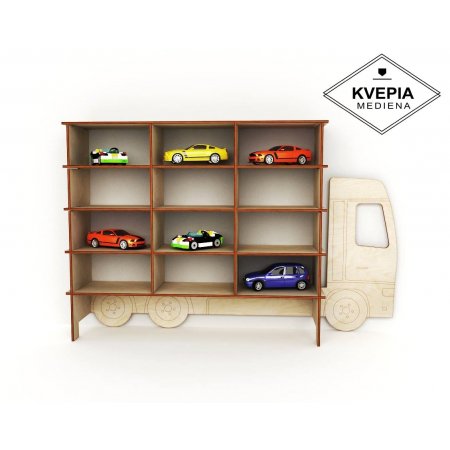 Mašinėlių lentynėlė (12 vietų)