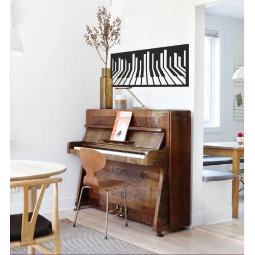 Sienos dekoracija - pianinas