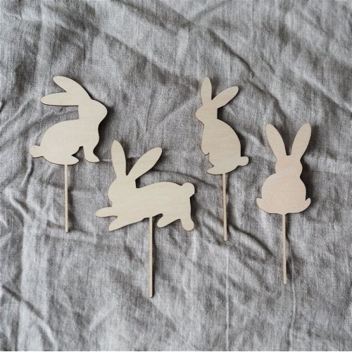 Smeigtukas - kiškutis (4 vnt.)