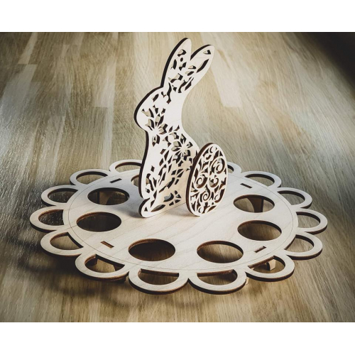 Apvalus margučių stovelis Apvalus margučių stovelis