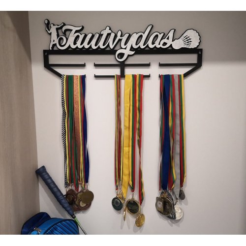 Dviejų spalvų medalių kabykla