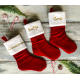 Kalėdinė, dekoratyvinė kojinė su vardu